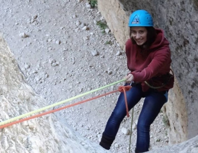 Descendiendo por la pared
